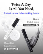 Benton Honest Eyelash Serum applied on eyebrows