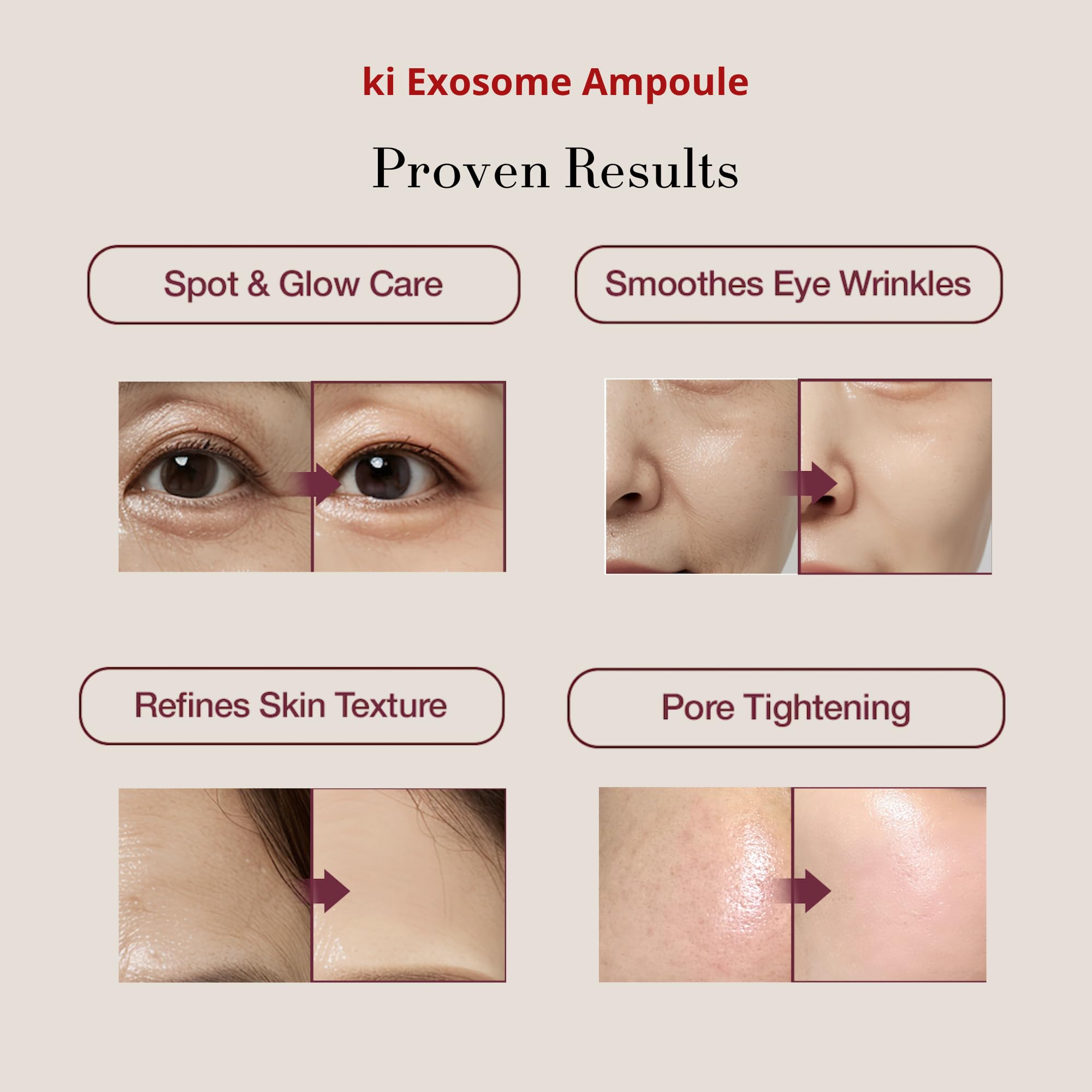 Ki Cosmetics ampoule and powder vials set