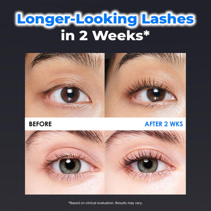 Epais eyelash growth serum ingredients and packaging detail