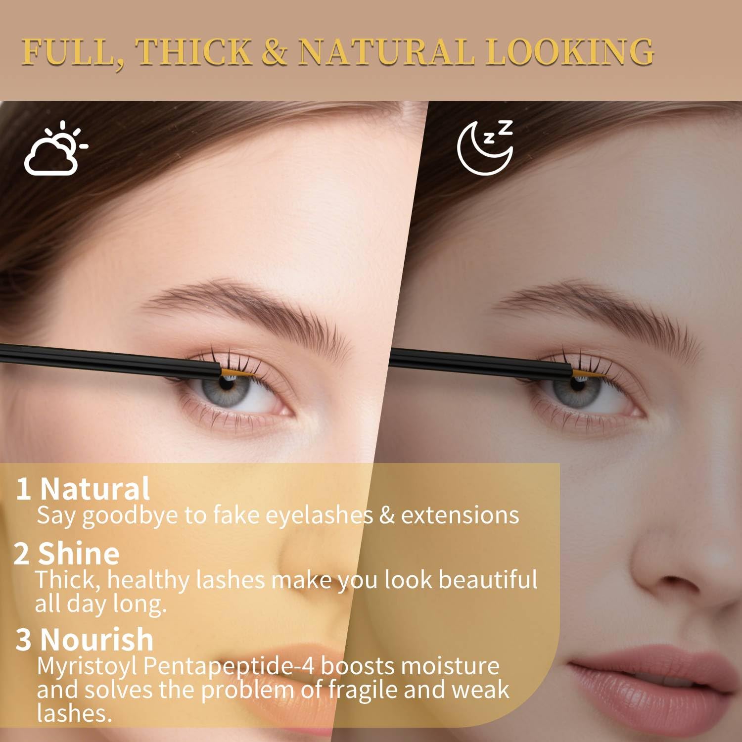 Authentic Tistees lash serum packaging for sensitive eyes