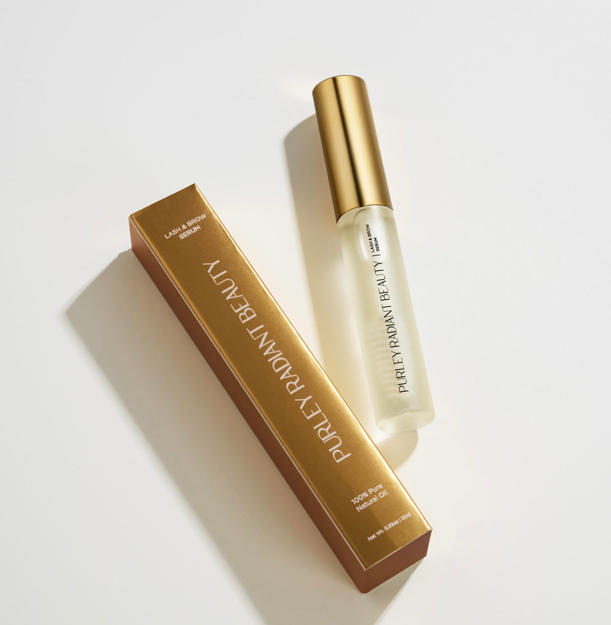Purely Radiant Beauty Eyelash Growth Serum complete retail package