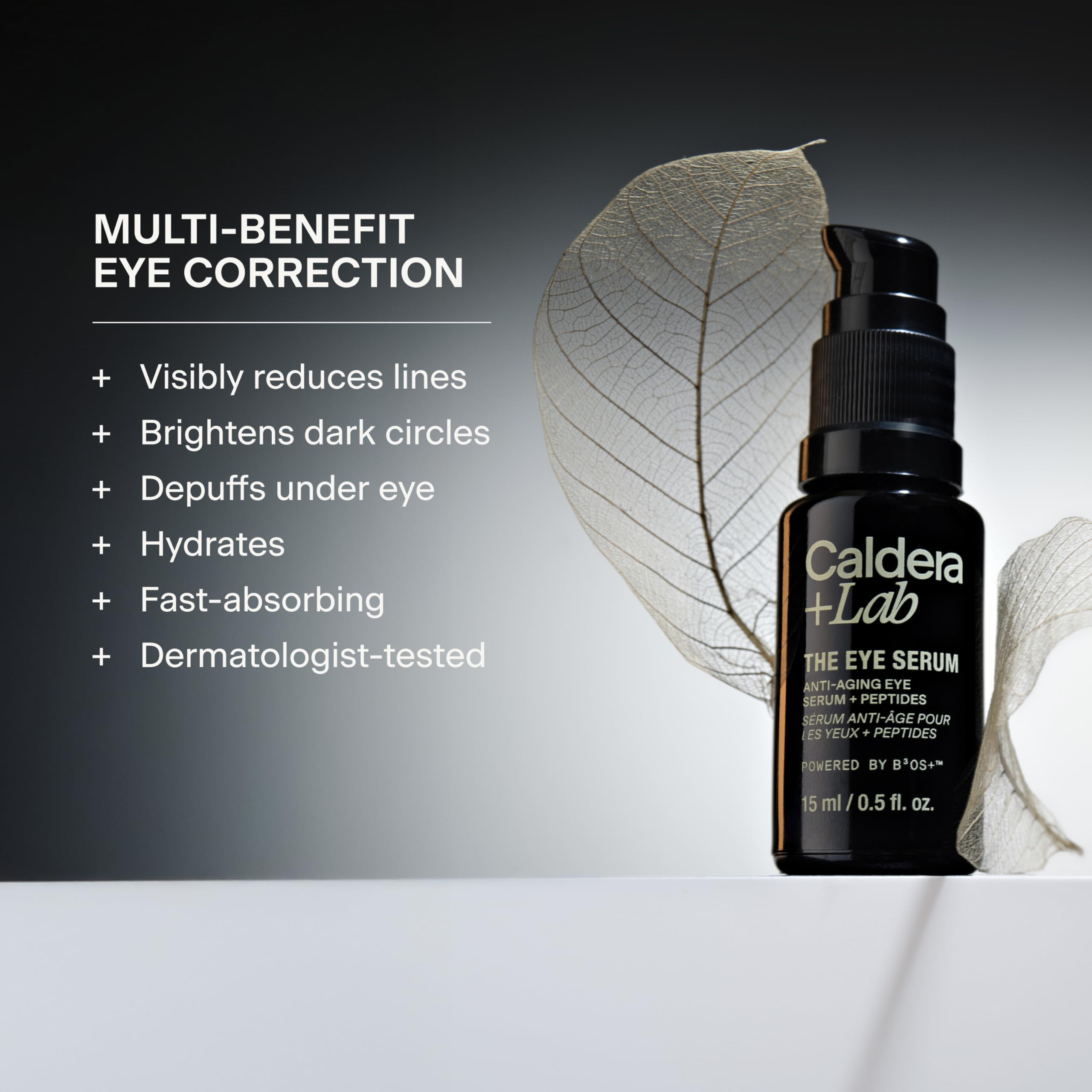Caldera + Lab men eye serum 15ml bottle