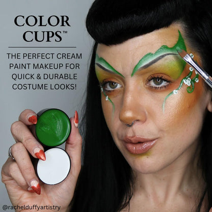 Mehron black stage foundation greasepaint for Halloween and special effects makeup