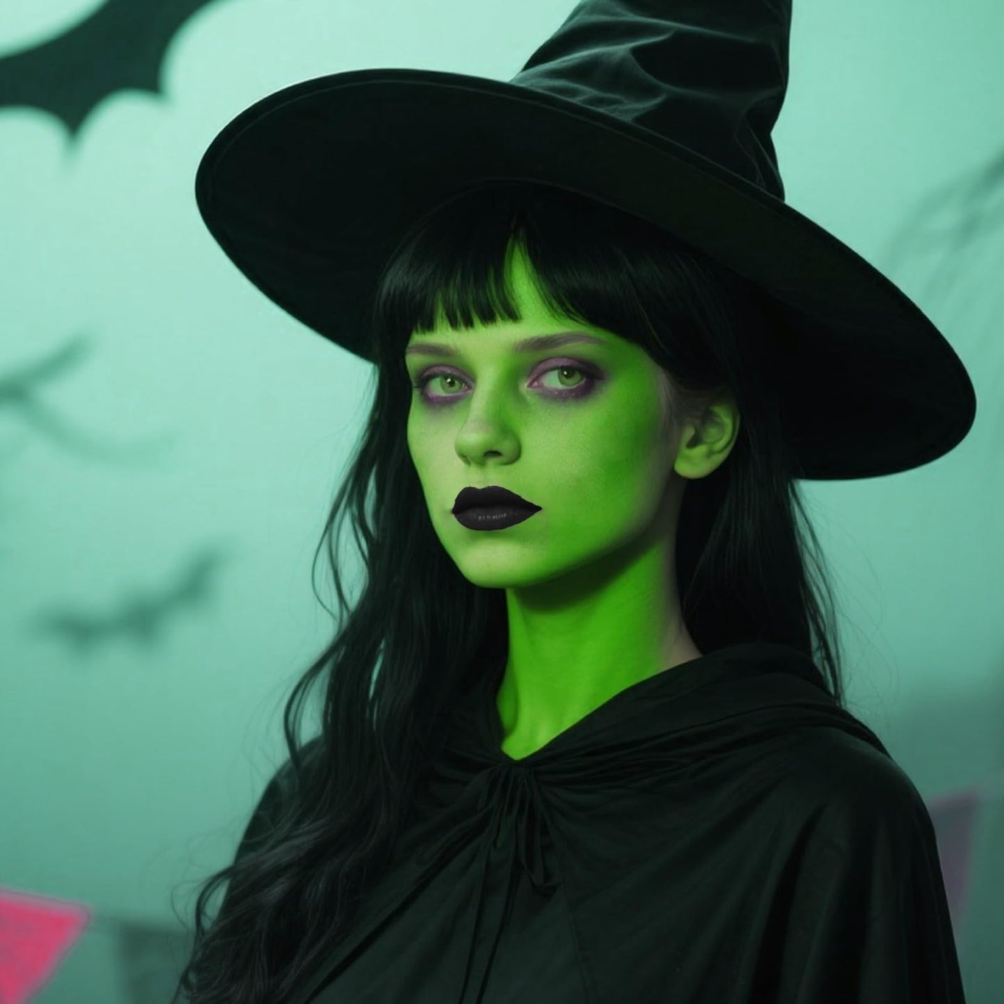 Meicoly vegan imported green face paint label details