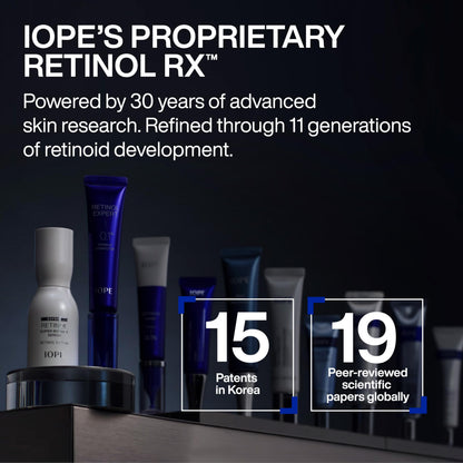 IOPE Retinol Super Bounce Serum pump dispenser detail