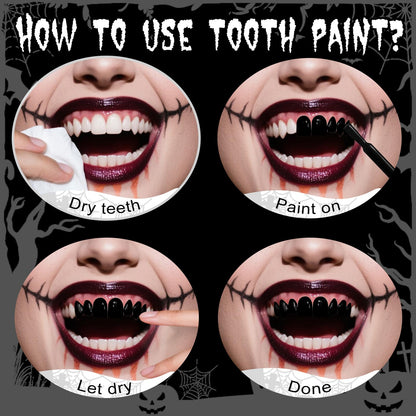 Ybuete special effects tooth paint for cosplay and theater