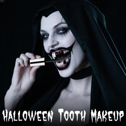 Application demonstration of Ybuete black tooth paint