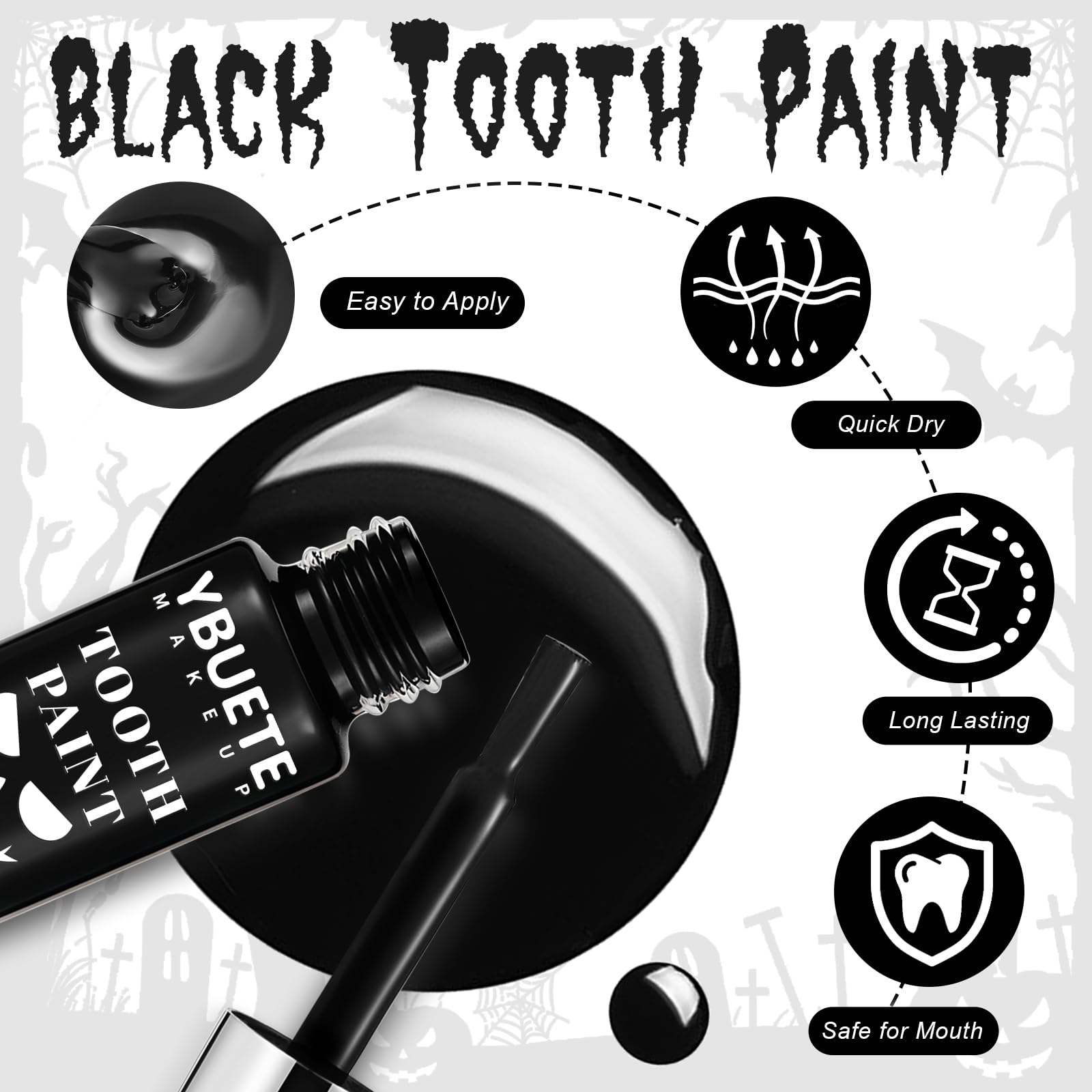 Ybuete professional tooth makeup 4.5 milliliters bottle