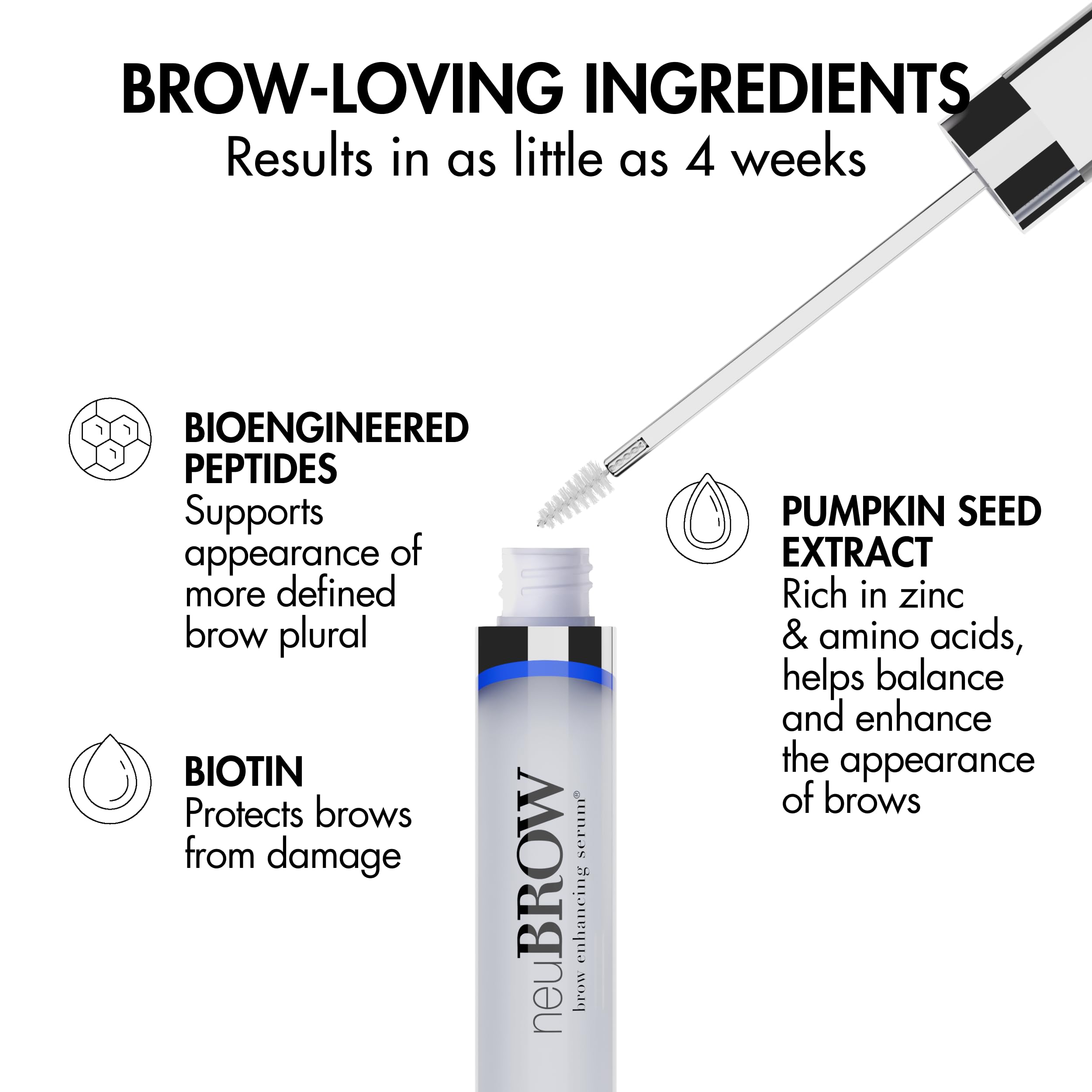 NeuBrow Brow Enhancing Serum bottle packaging