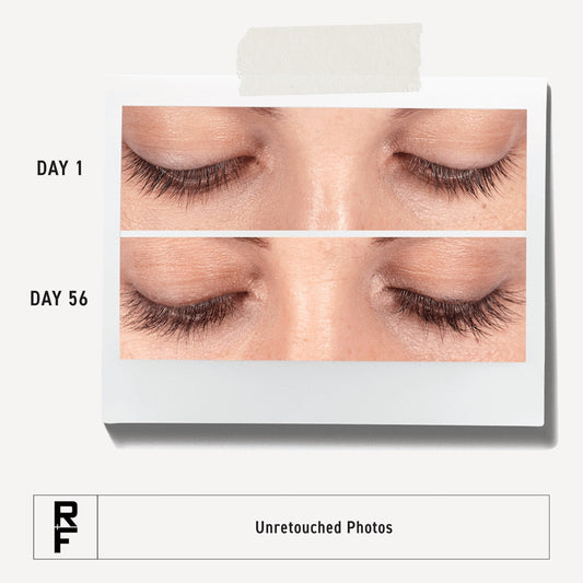 Rodan and Fields Lash Boost applicator and silver tube