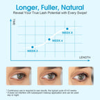 Golrisen lash serum applicator brush close up