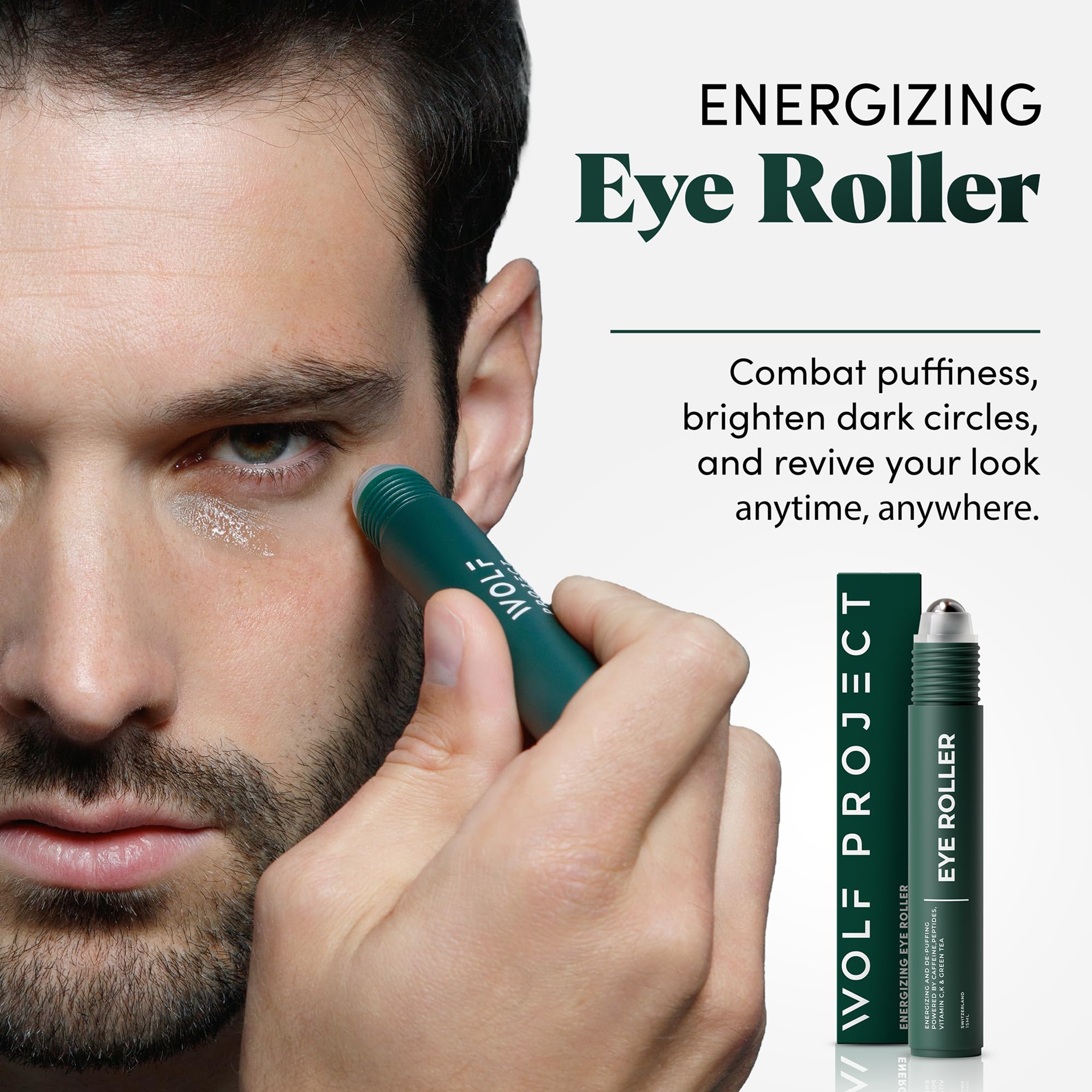 Wolf Project eye serum roller metal applicator tip