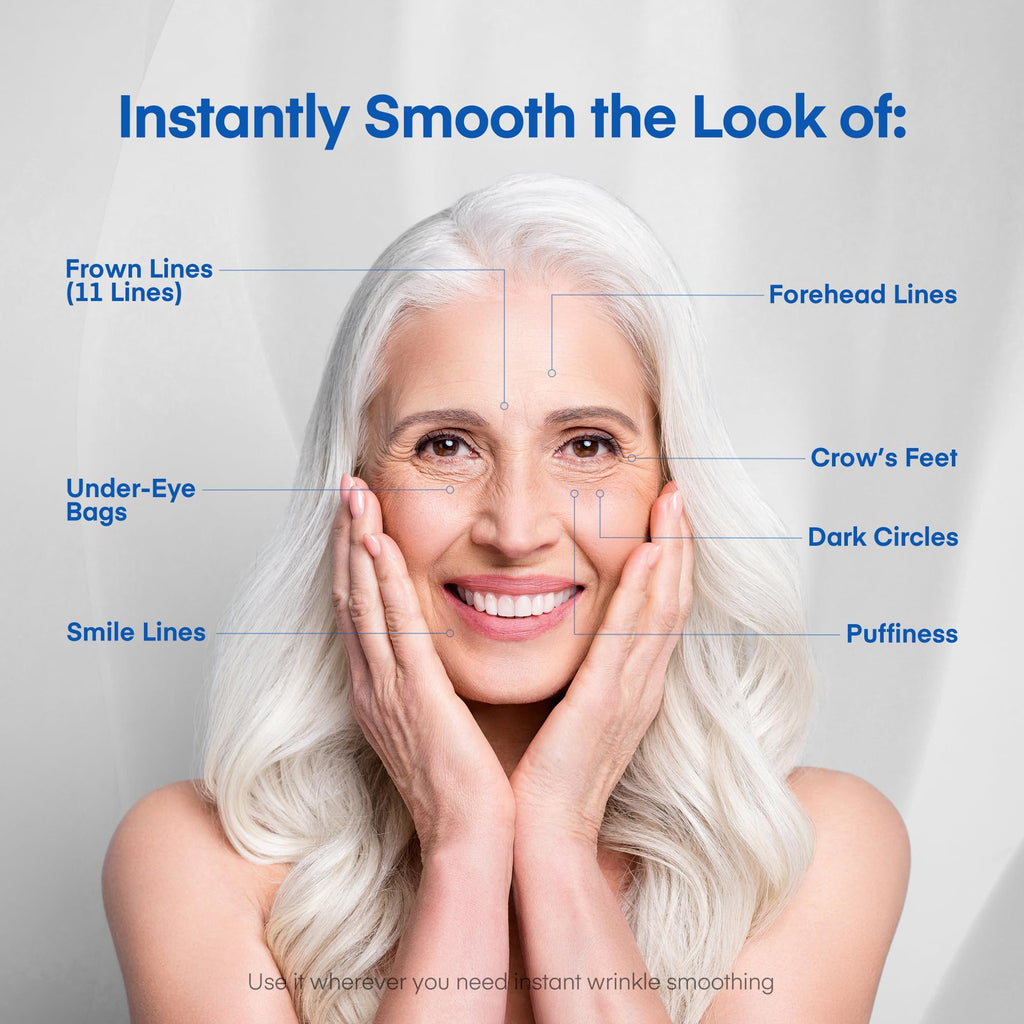 HealthyDerm serum texture applied on skin