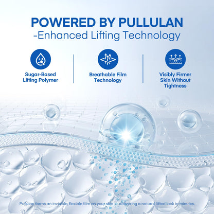 HealthyDerm polysaccharide firming formula bottle design