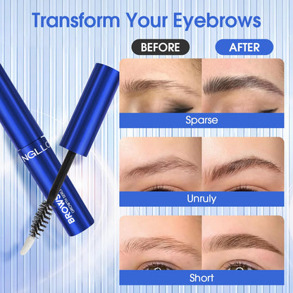 Buddha Natural eyebrow serum bottle and applicator detail