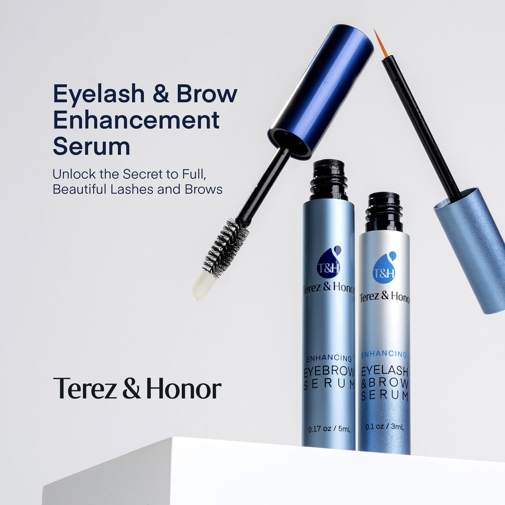 Authentic Terez and Honor brow enhancer packaging details