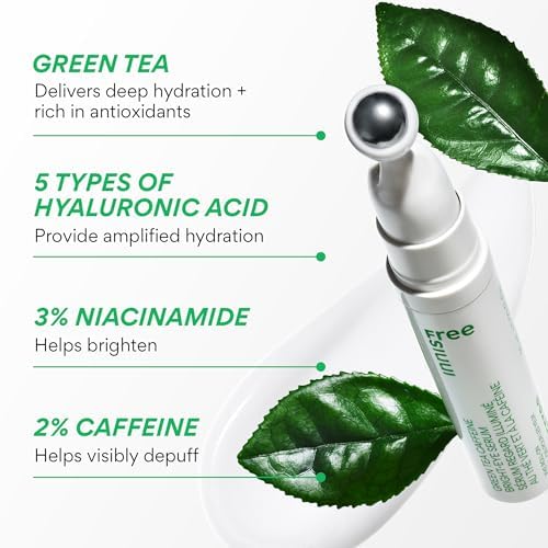 Close up of Innisfree brightening eye serum texture
