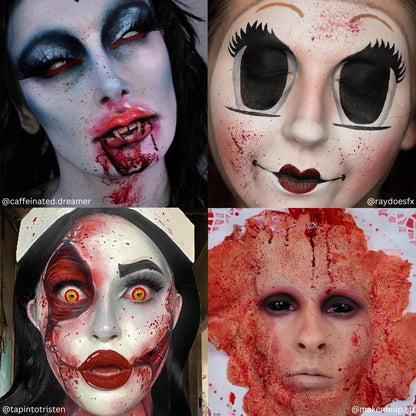 Mehron special effects fake blood bottle detailing ingredients