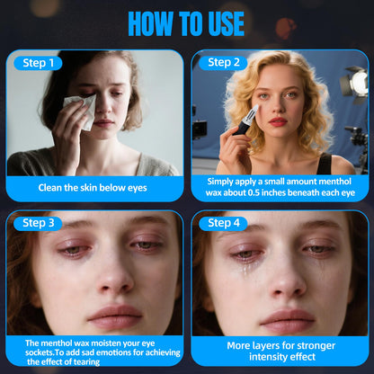 MEICOLY cry stick for theatrical stage and film acting visual demonstration