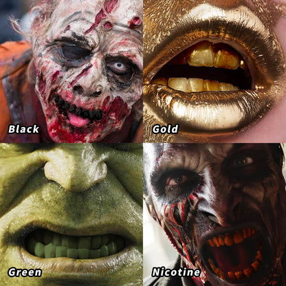 Professional theatrical makeup product for realistic missing tooth special effects