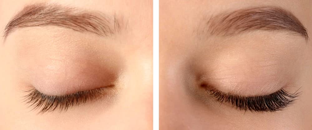 Luxe Cosmetics lash serum angled view