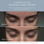 Nuna lash serum dual applicator brush and ball tip detail