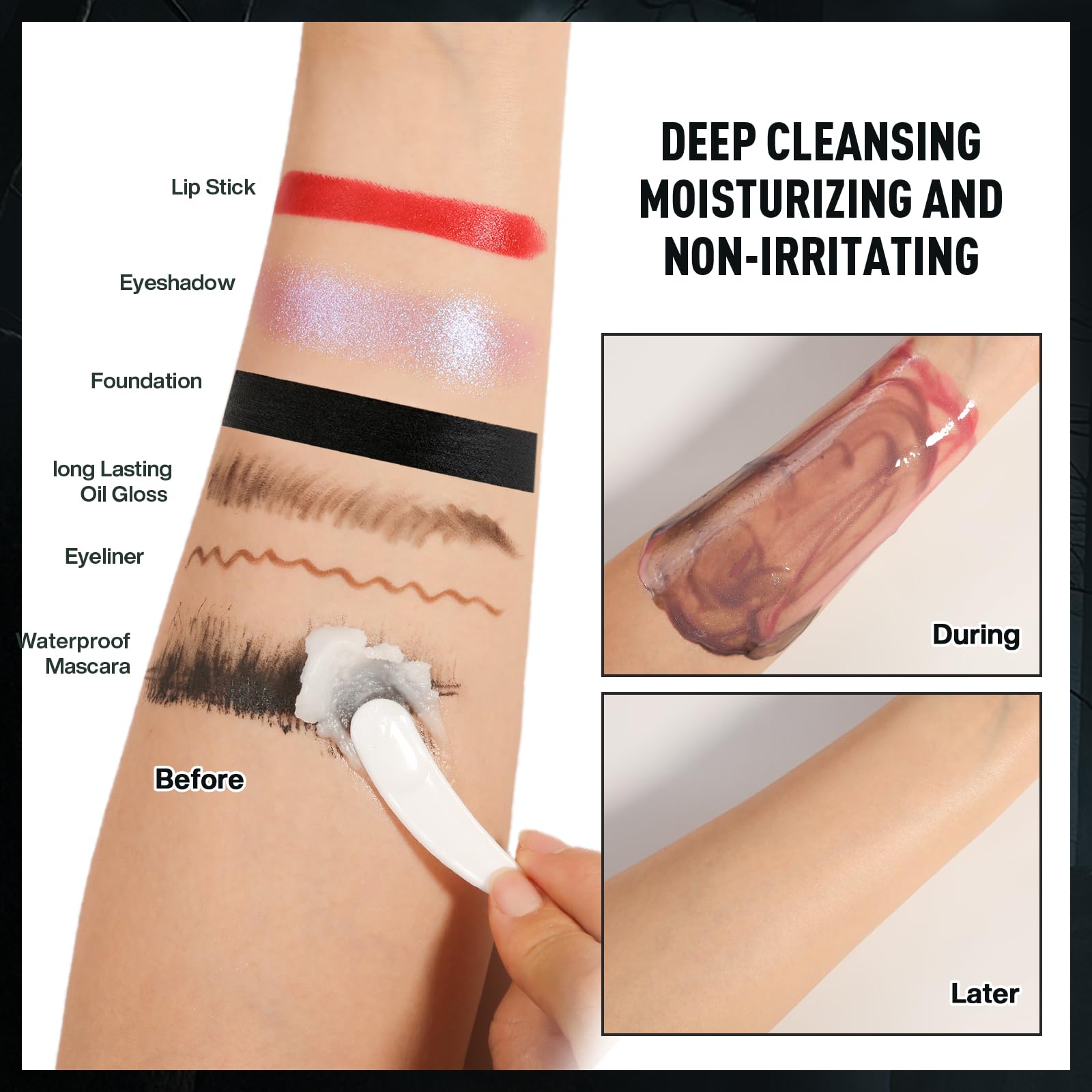 Makeup remover balm included in the Ecofavor kit