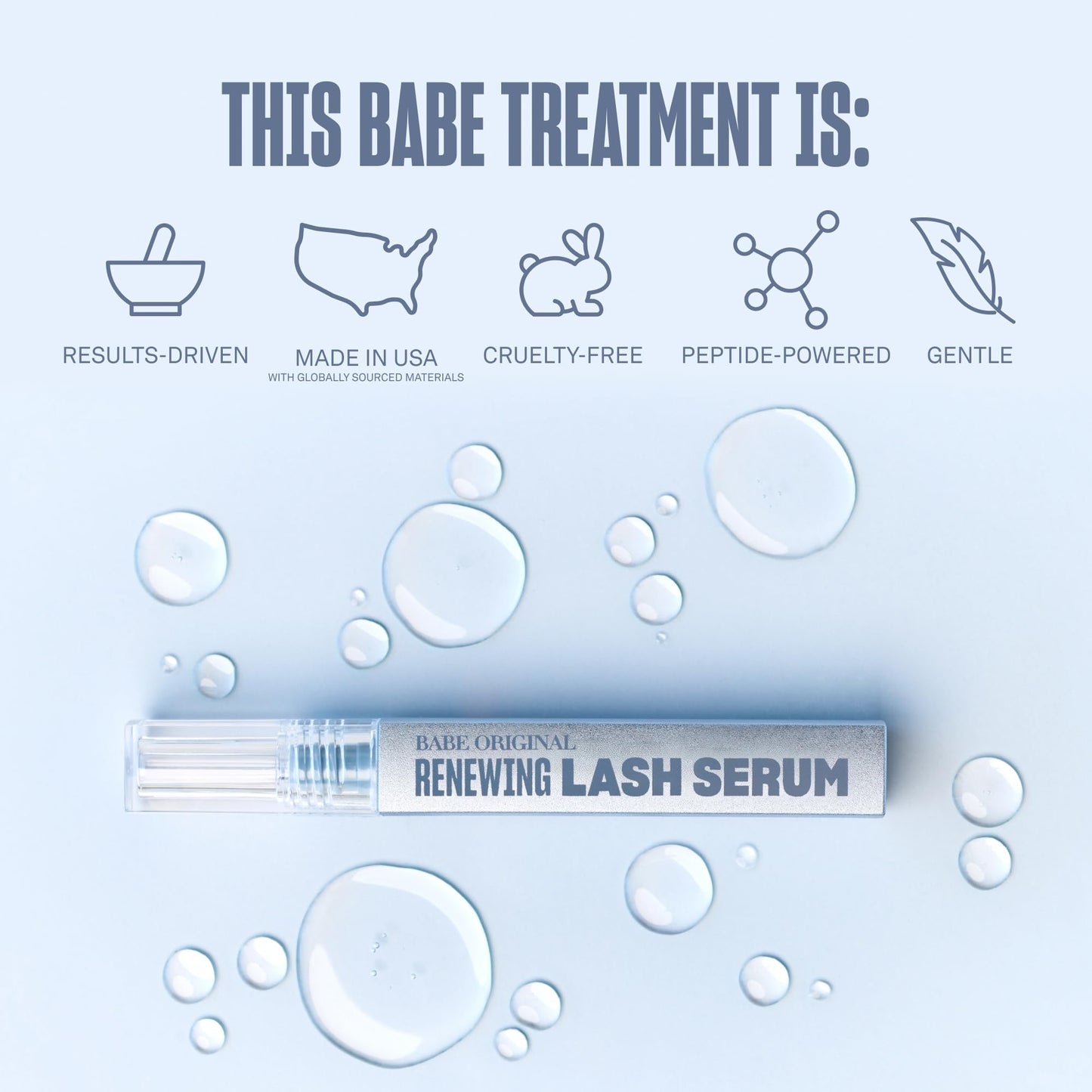 Full set of Babe Original lash enhancing treatment