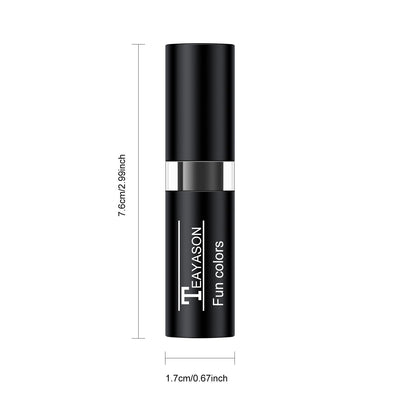 Safe non-toxic face paint swatches of Freeorr black white and green shades on diverse skin tones.