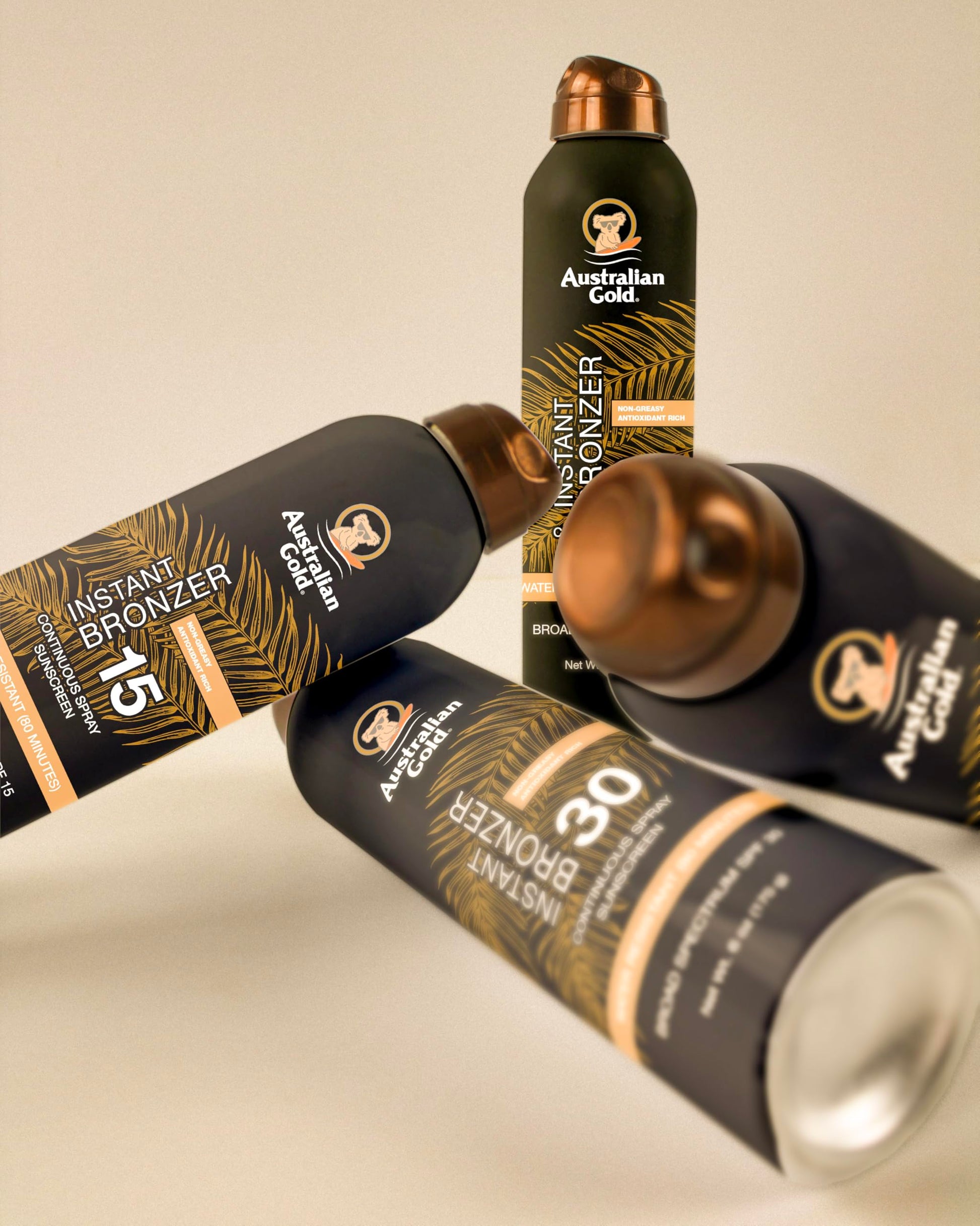Australian Gold continuous spray bottle side profile
