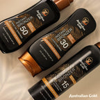 Full angle view of Australian Gold 6 fluid ounce sunscreen container
