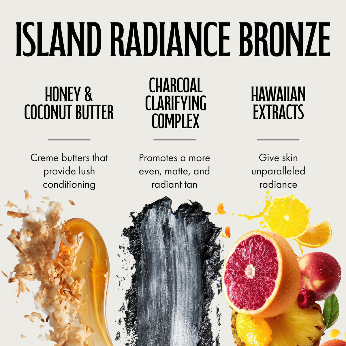 Close up of Queen Honeybee complex branding on lotion bottle