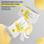 Lashview microfoam under eye pads individual packets