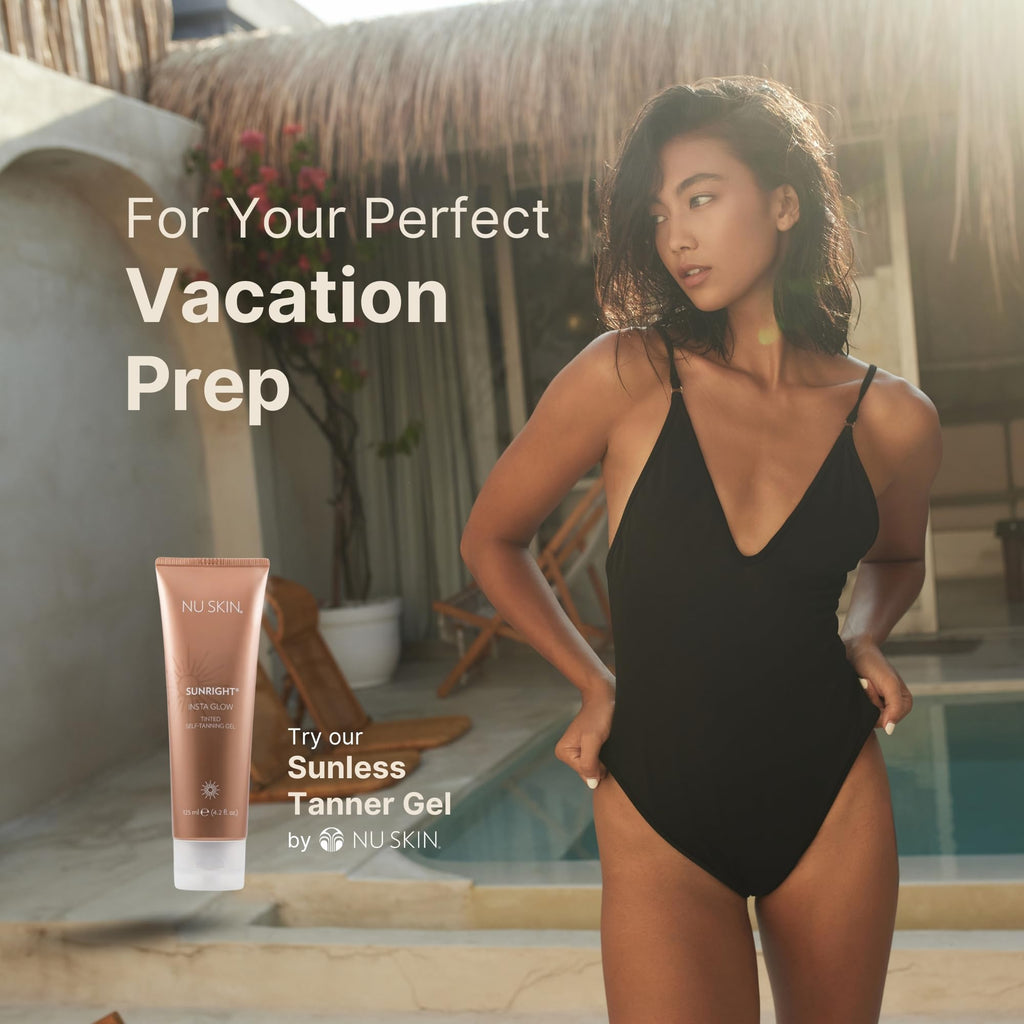 Nu Skin Sunright Insta Glow authentic USA imported packaging