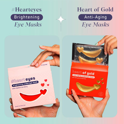 SpaLife heart shaped hydrogel patches close up texture view