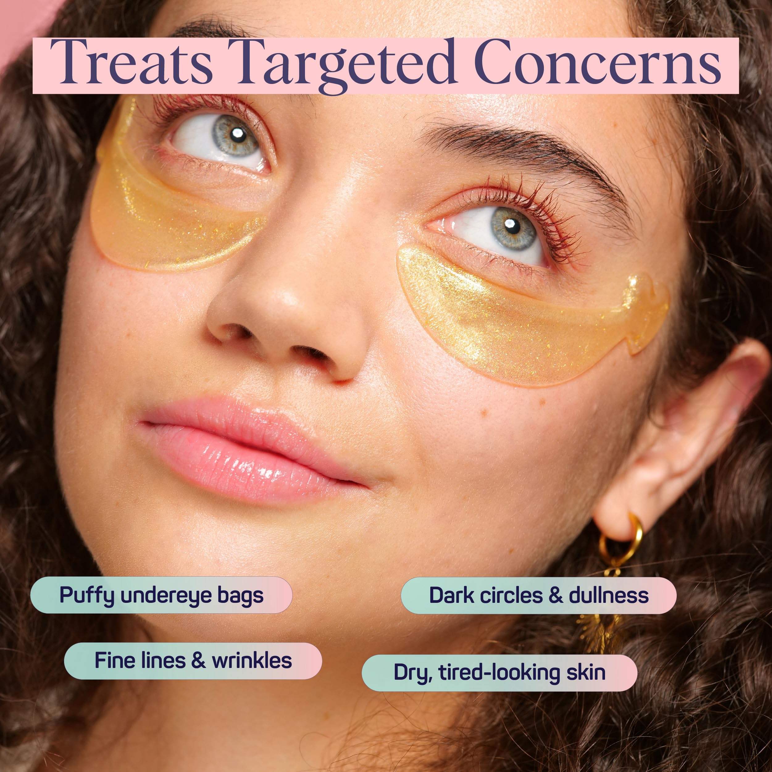 SpaLife hydrating eye mask bundle back packaging showing details
