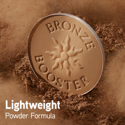 Physicians Formula Glow Boosting Pressed Bronzer built-in applicator brush closeup