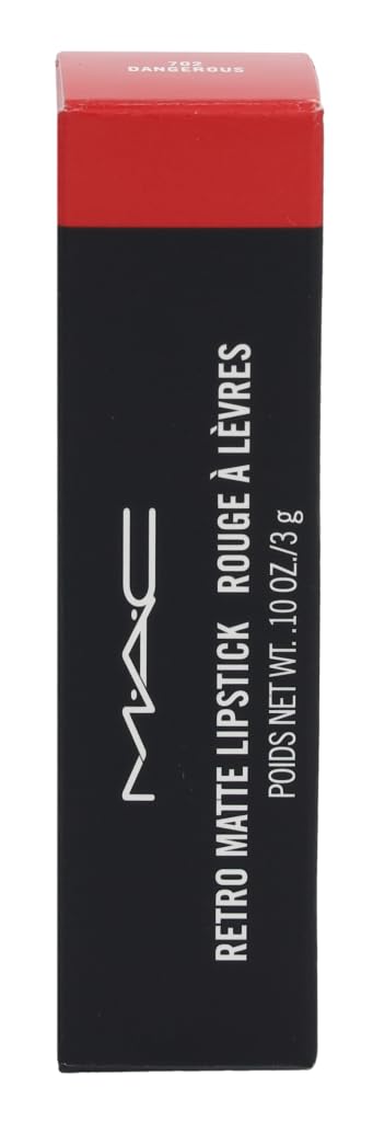 Authentic MAC Retro Matte lipstick bullet detail