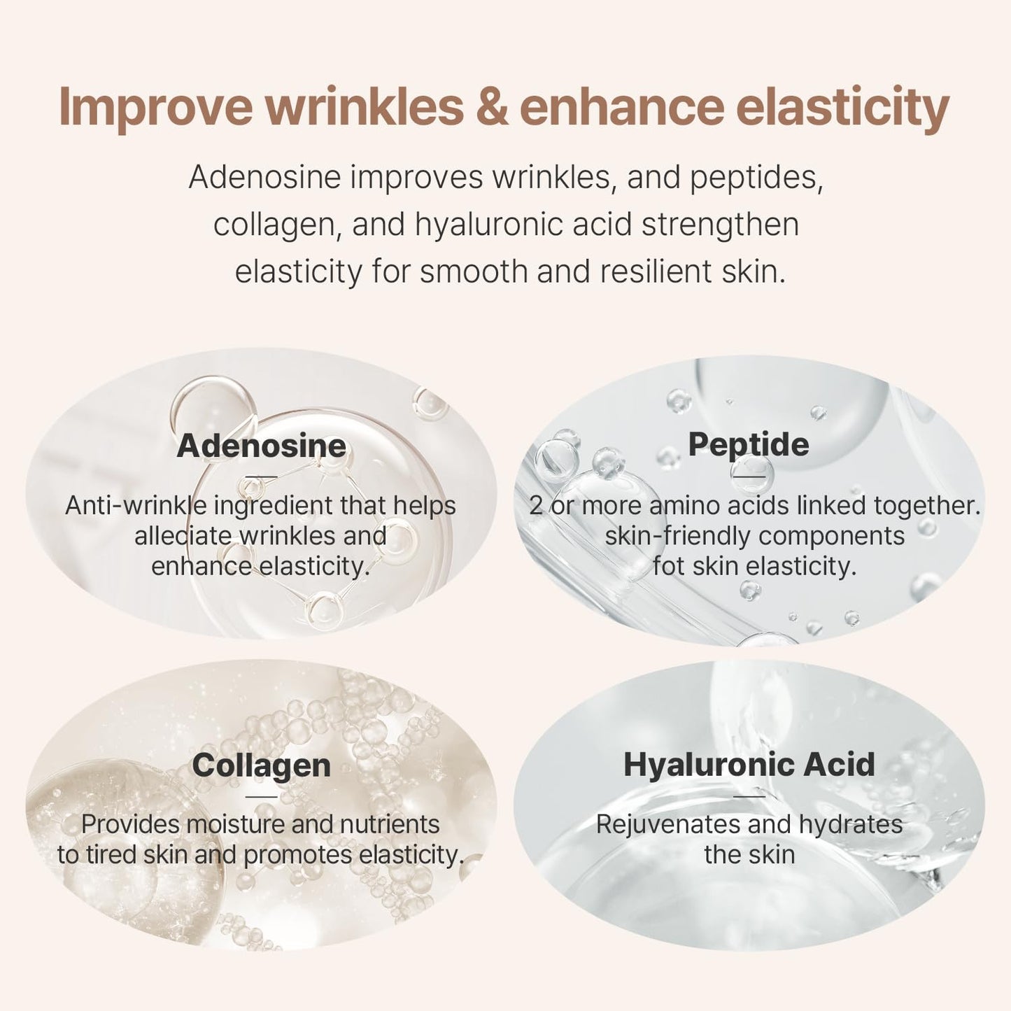 AVCA anti aging patches targeting expression lines around the eyebrows and nasolabial folds.