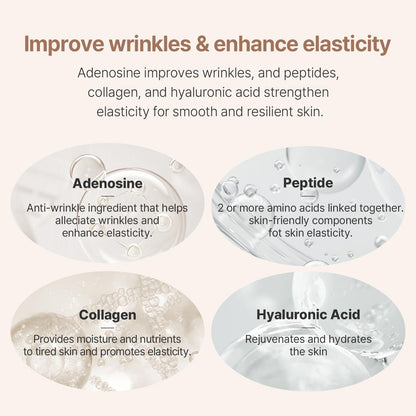 AVCA anti aging patches targeting expression lines around the eyebrows and nasolabial folds.