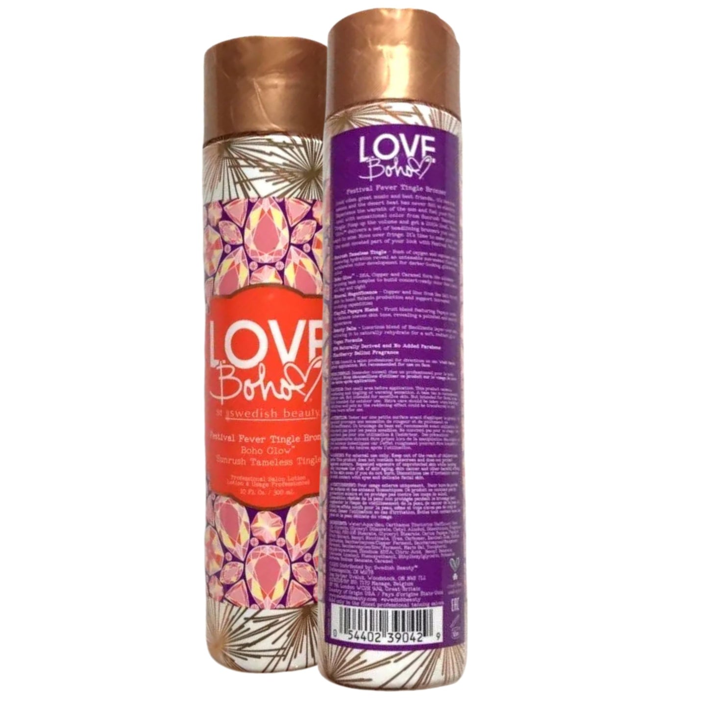 Swedish Beauty Love Boho Festival Fever Tingle Bronzer 10 ounce bottle
