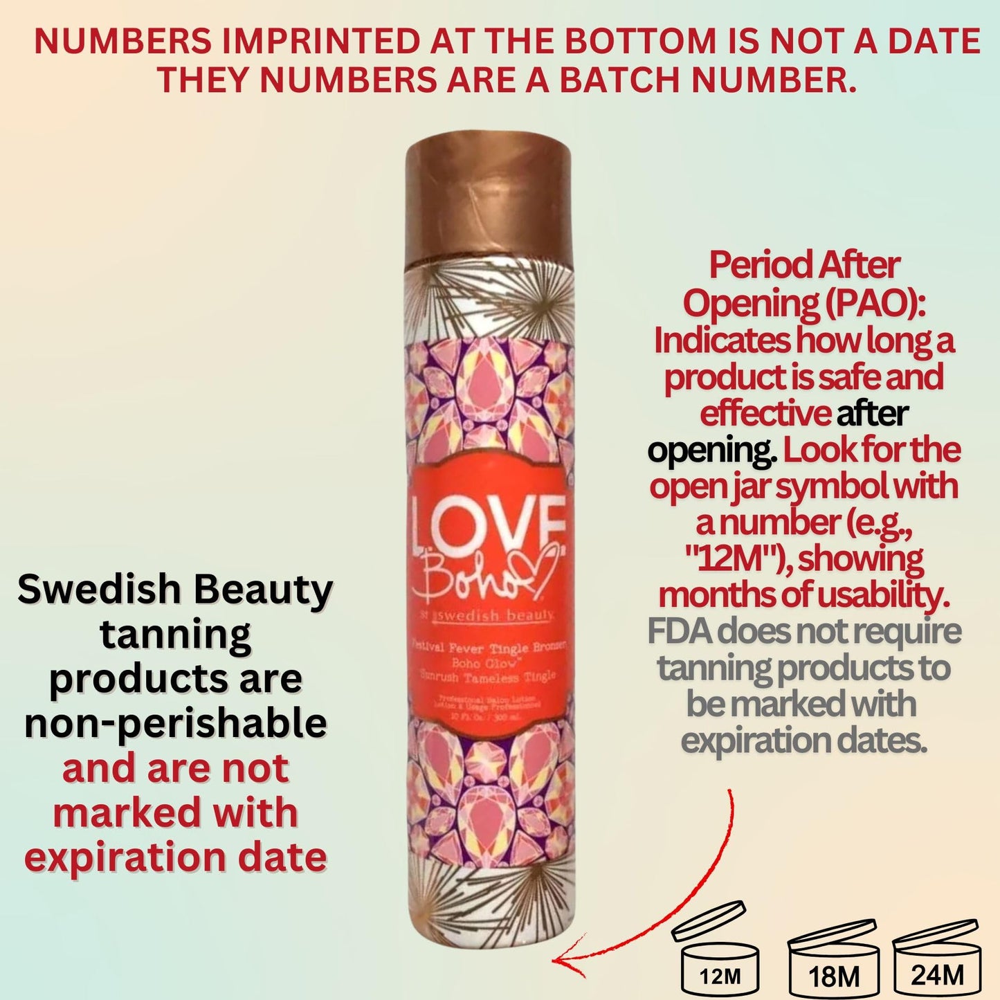 Swedish Beauty Love Boho Festival Fever Tingle Bronzer ingredients list
