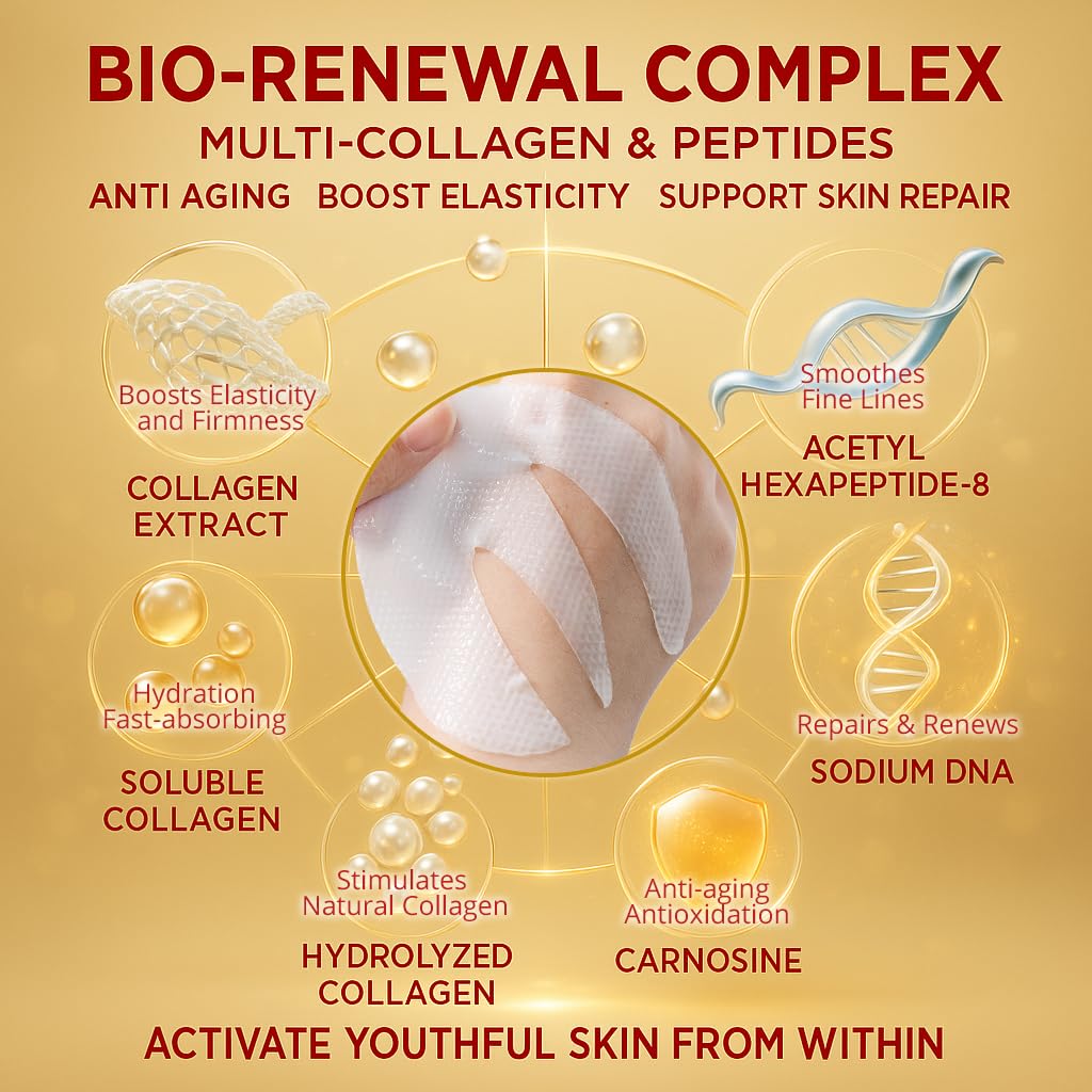 Premium imported GONIM retinol and caffeine eye masks for treating dark circles and puffy eyes.