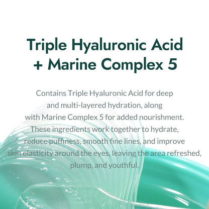 Texture shot of the high adherence water soluble hydrogel patch showing its cooling jelly consistency