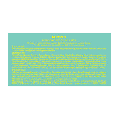 Dropy India authentic USA imported Mizon eye gel patch product display for premium Indian skincare routine