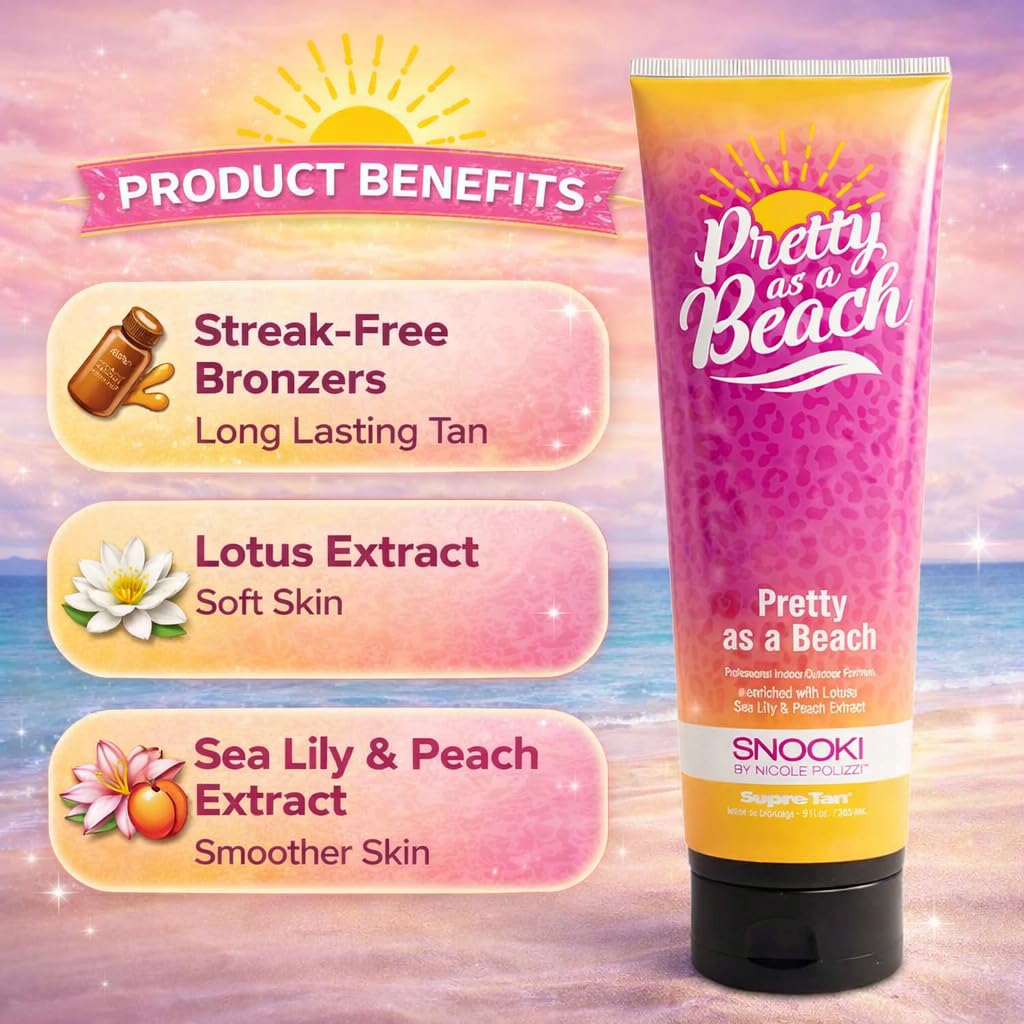 Supre Snooki Pretty As A Beach Natural Bronzer back label details