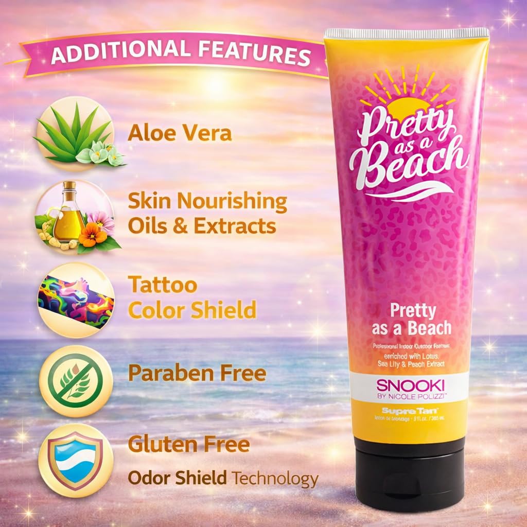 Authentic Supre Snooki Pretty As A Beach bronzer packaging