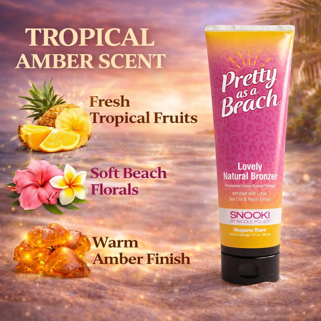 Supre Snooki Pretty As A Beach bronzer for indoor tanning
