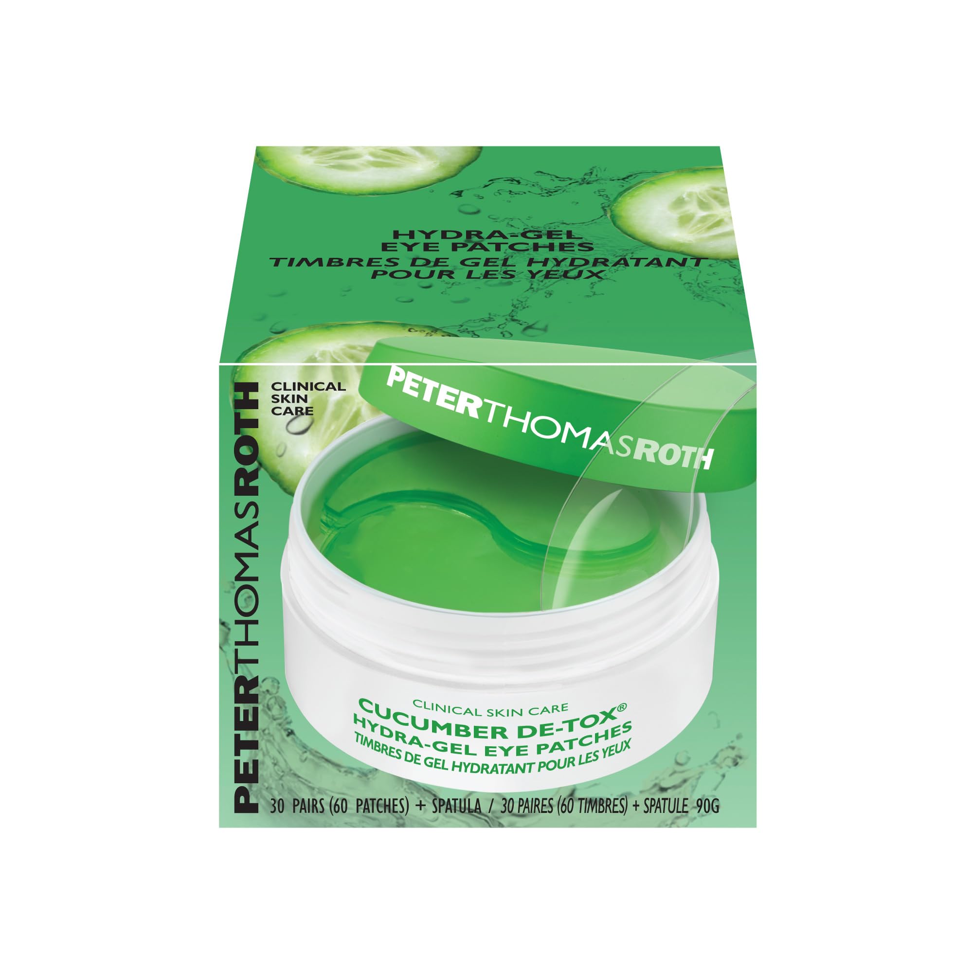 Peter Thomas Roth eye patches product packaging close up