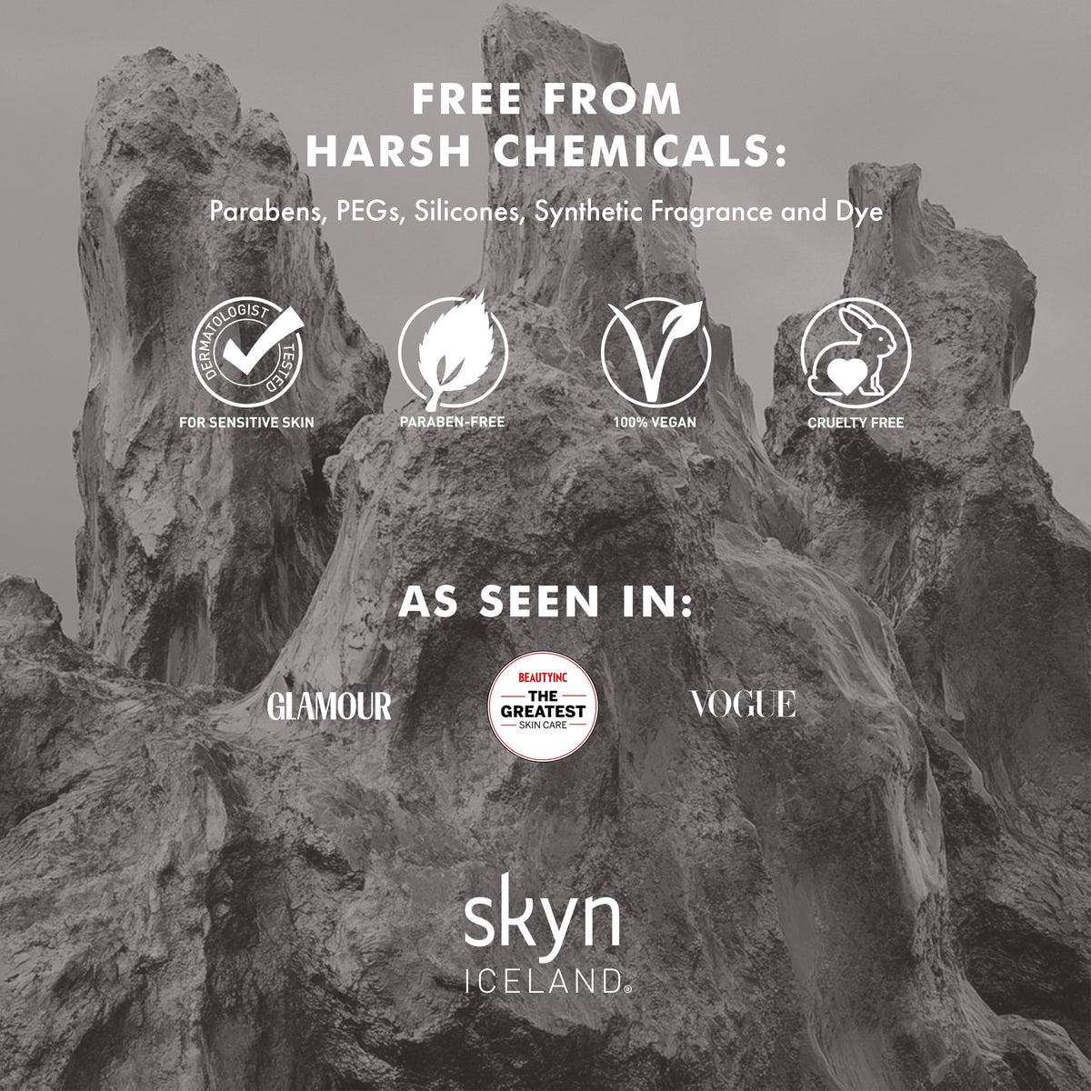 Side profile of Skyn Iceland anti aging eye patch packaging